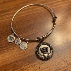 Alex and Ani bracelet -love,loyalty,and friendship